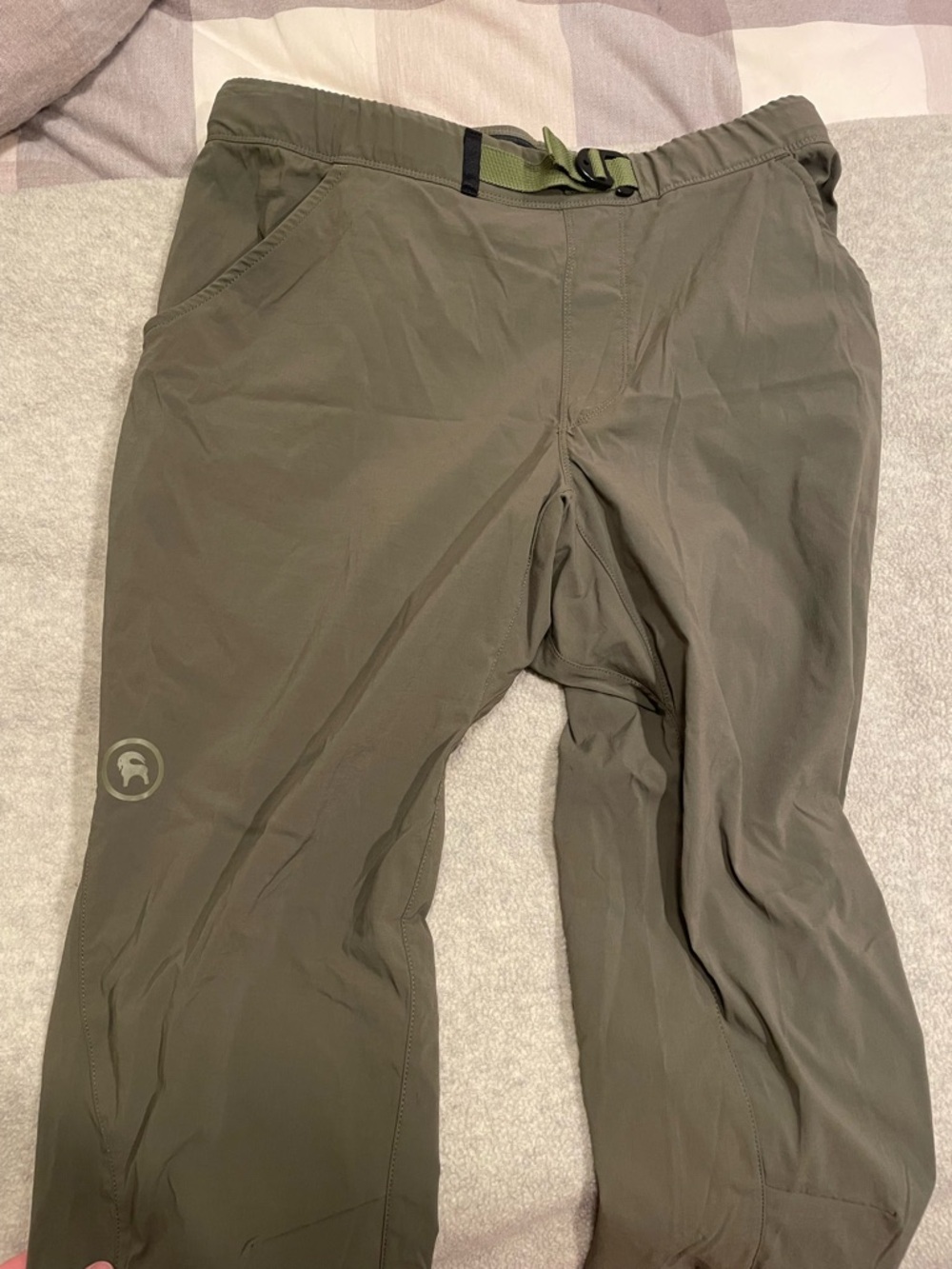 Women’s Olive Green Outdoor Stretch Pants small